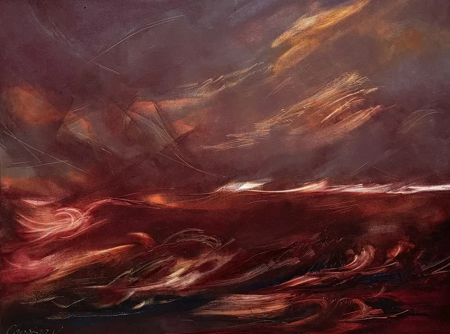 Зображення "“Breath”" від Olena Sloboda, розмір: 60 x 80 , матеріали: Олія, полотно, медіум: Живопис, місто: Lviv, Ukraine , ціна: $800
