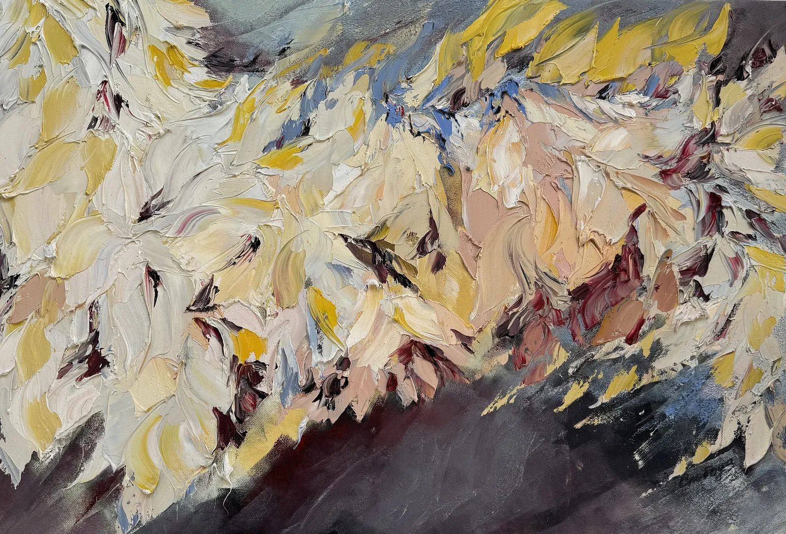 Зображення "“Revive”" від Olena Sloboda, розмір: 100x70 cm, матеріали: Олія, полотно, медіум: Живопис, місто: Lviv, Ukraine , ціна: $900