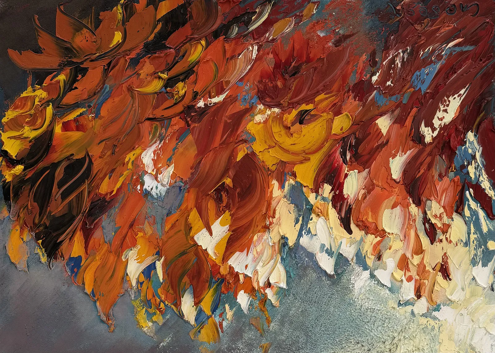Зображення "”Fall“" від Olena Sloboda, розмір: 60 x 80 cm, матеріали: Олія, полотно, медіум: Живопис, місто: Lviv, Ukraine, ціна: $600